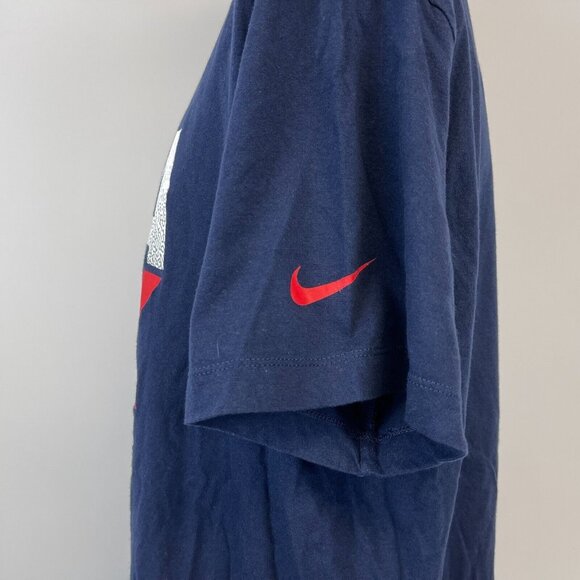 Nike New England Patriots Gotta Work T Shirt Mens Size XL Blue NFL Football - Picture 3 of 5